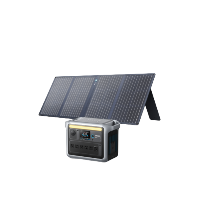 Anker SOLIX C1000 Portable Power Station (1056Wh | 1800W) with 100W Solar Panel