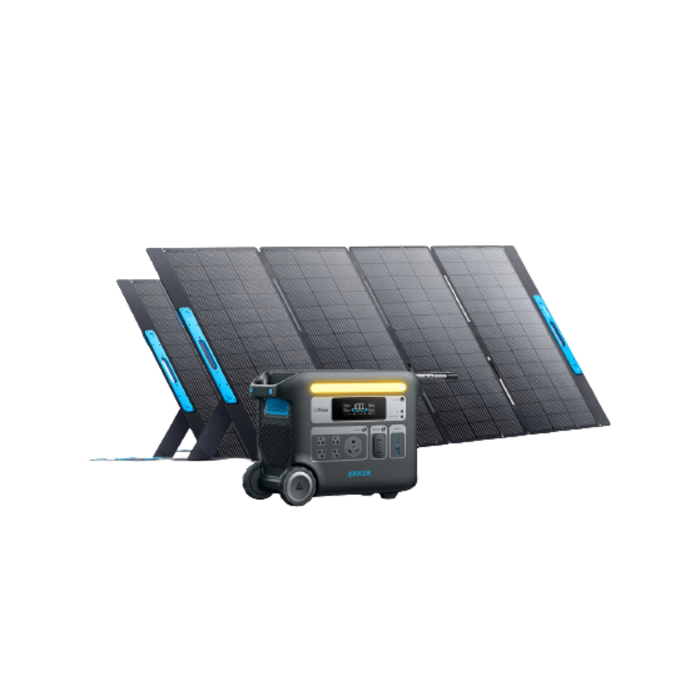 Anker SOLIX F2000 (PowerHouse 767) Solar Generator - 2048Wh｜2400W｜800W Solar Panel