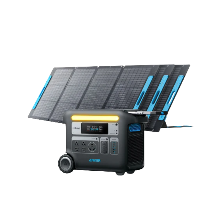 Anker SOLIX F2000 (PowerHouse 767) Solar Generator - 2048Wh｜2400W｜600W Solar Panel