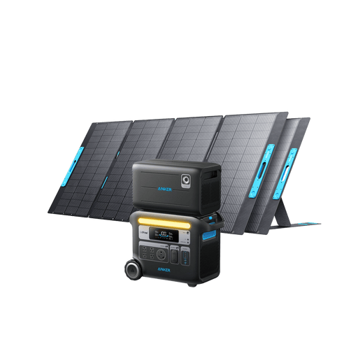 Anker Anker SOLIX F2000 (PowerHouse 767) Solar Generator - 4096Wh｜2400W｜800W Solar Panel