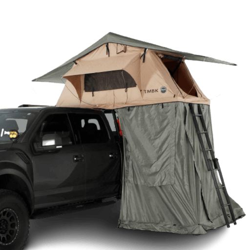 Overland Vehicle Systems ANNEX TMBK Roof Top Tent Annex Green Base With Black Floor & Travel Cover